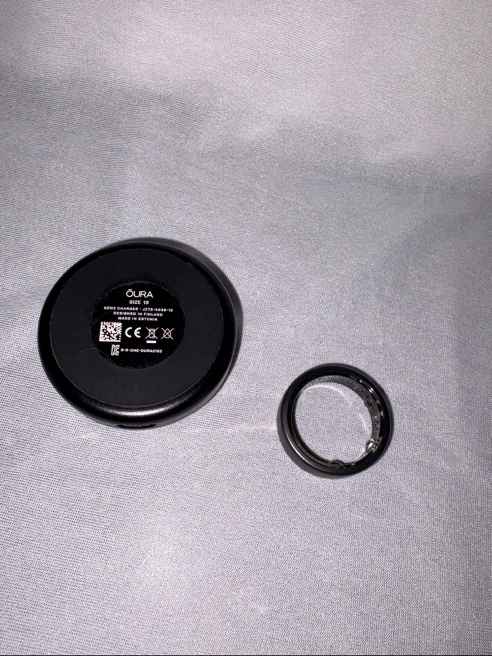 Oura Black Gen 3 with Charging dock